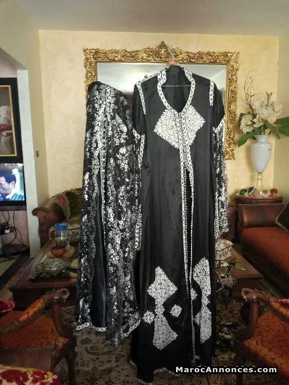 Caftan et tkachet djellaba a vendre - الدار البيضاء (2)