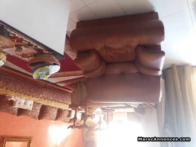 Fauteuil et table de salon a vendre - الدار البيضاء (2)