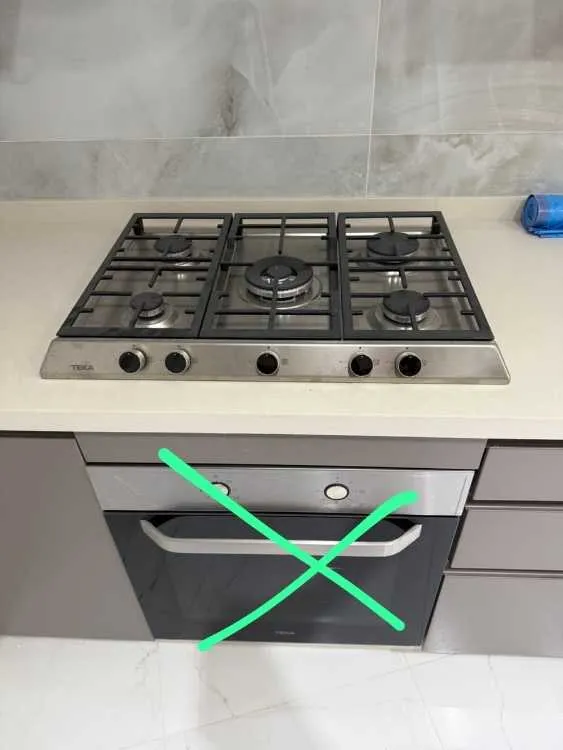 Plaque de cuisson encastrable en inox de la marque - طنجة