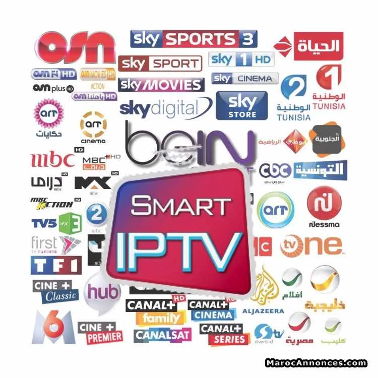 Abonnement ip-tv vood smart tv récepteur android - الدار البيضاء
