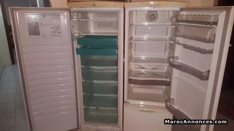 Refrigerateur et congélateur twin whirlpool - الدار البيضاء