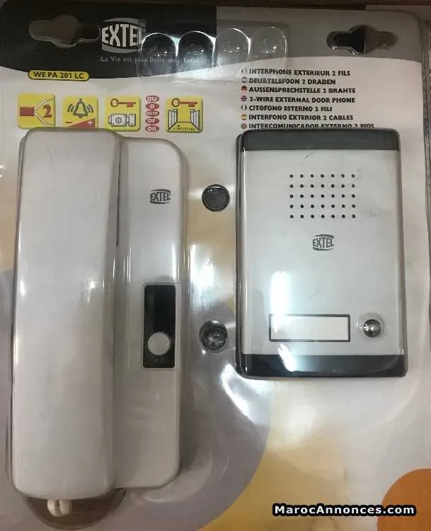 Interphone extel wepa201lc - الدار البيضاء