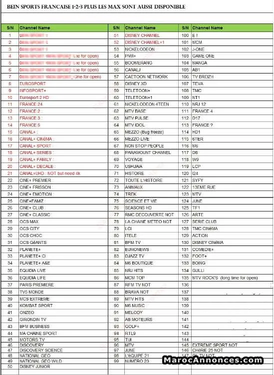Cccam servers vip abonnement 12 mois 10 lines - الدار البيضاء (3)