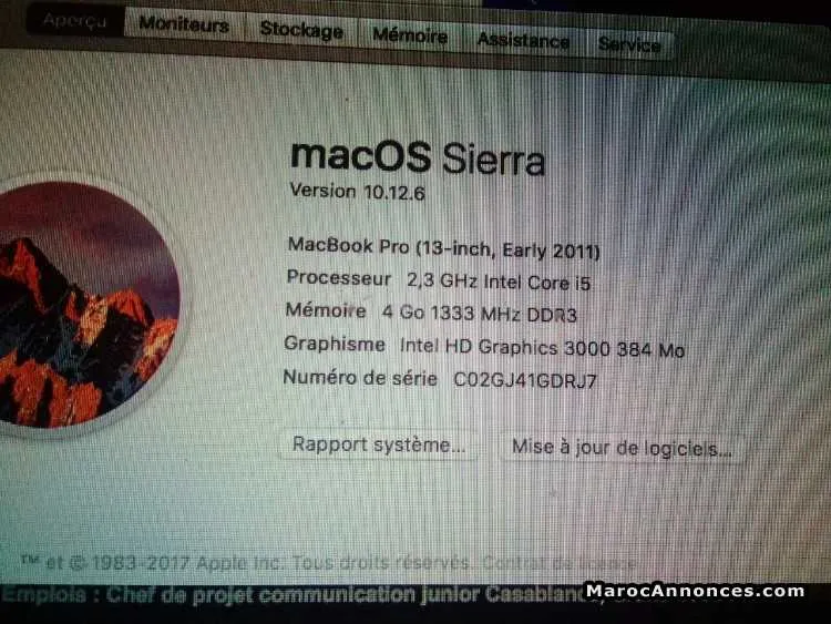 Mac book pro - الدار البيضاء
