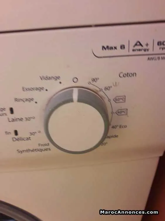 Lave linge whirlpool automatique 6kg - الدار البيضاء (3)