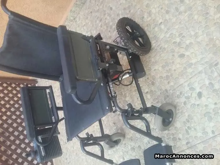 Fauteuil roulant électrique pliable - الدار البيضاء (2)