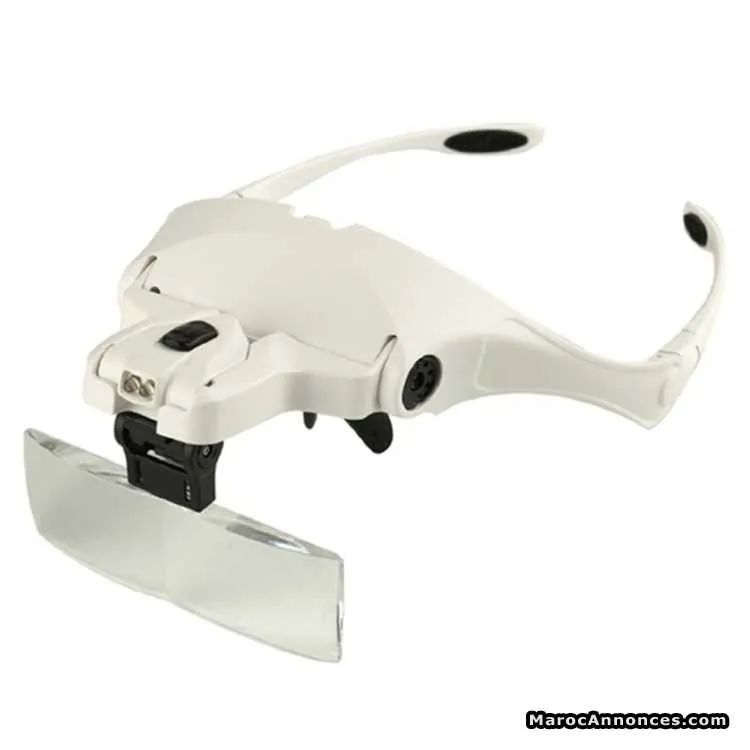 Lunettes loupe led - الدار البيضاء