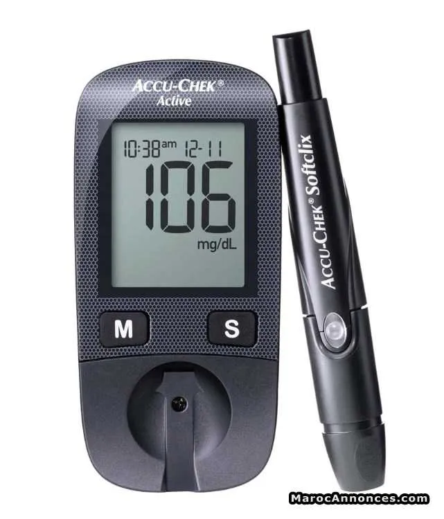 Appareil de la lecture de glycemie accu-chek - الدار البيضاء (2)