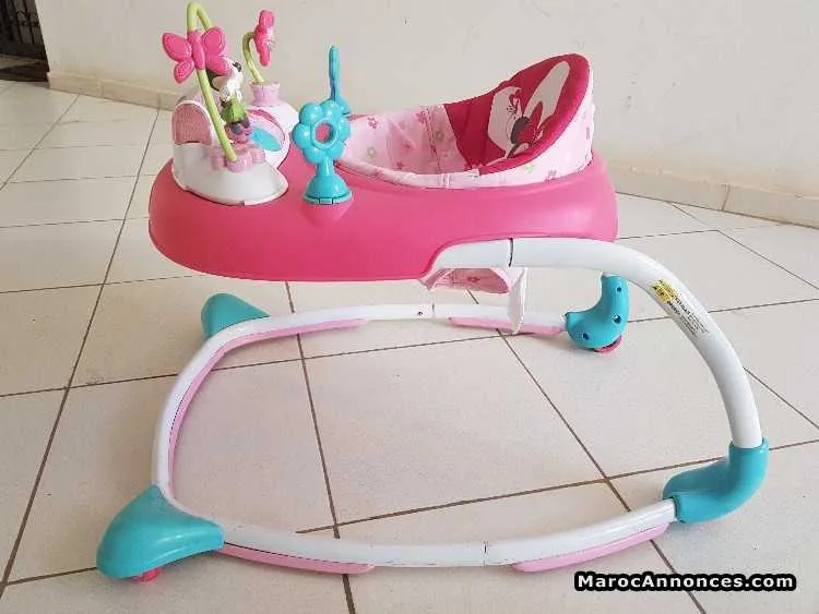عجلة عجيلة walker centre d'activité minnie mouse - الدار البيضاء (2)