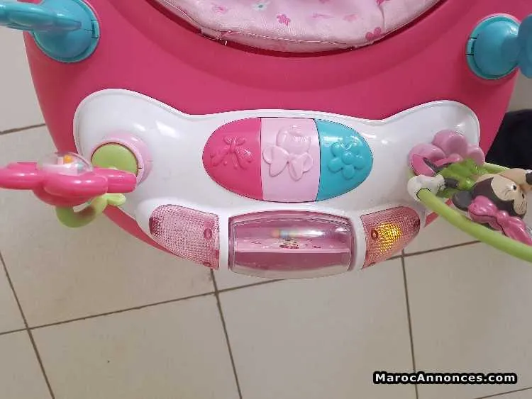 عجلة عجيلة walker centre d'activité minnie mouse - الدار البيضاء