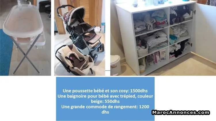 Mobilier bébé et accessoires de puériculture - الدار البيضاء (2)