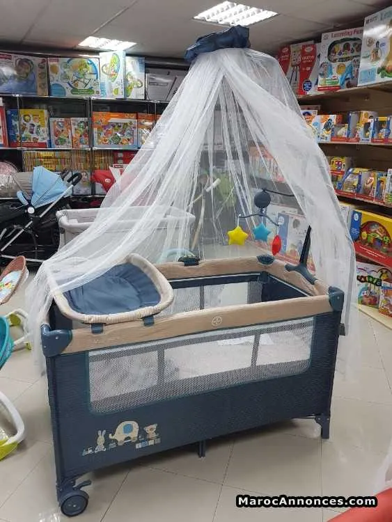 Lit mon bébé musical et voile offert neuve - الدار البيضاء
