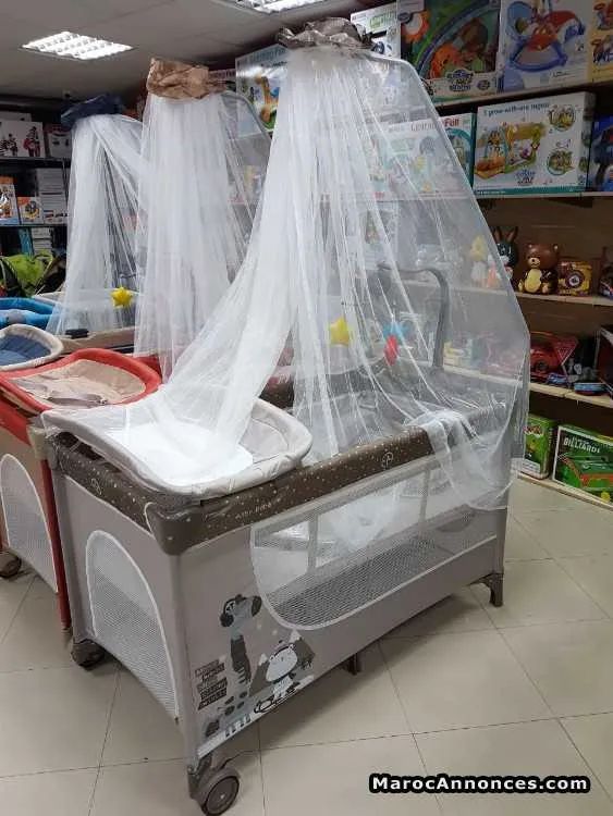 Lit mon bébé musical et voile offert neuve - الدار البيضاء (2)