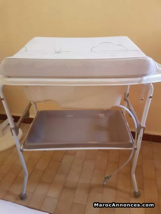 Bain bébé et table à langer - الدار البيضاء (2)