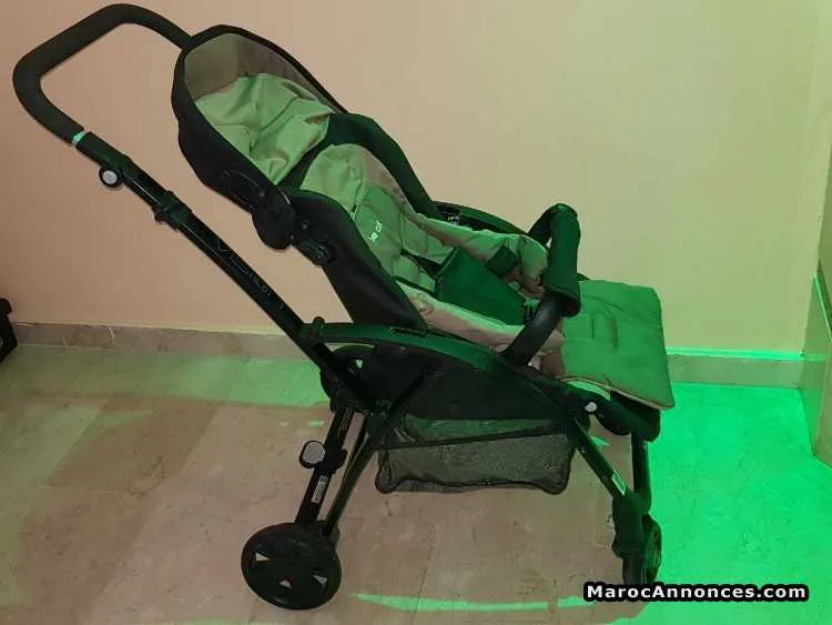 3 en 2 poussette et cosy convertible en nacelle - الدار البيضاء