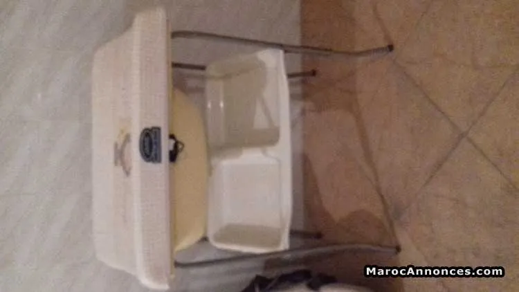 Baignoire bebe table a langer - الدار البيضاء (2)