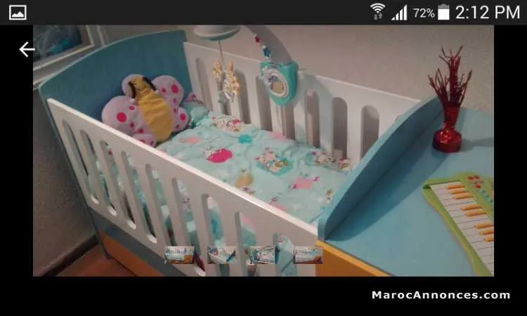 Lit pour bébé - الدار البيضاء (3)
