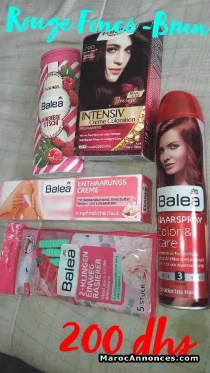 Teinture, gel douche, - الدار البيضاء (3)