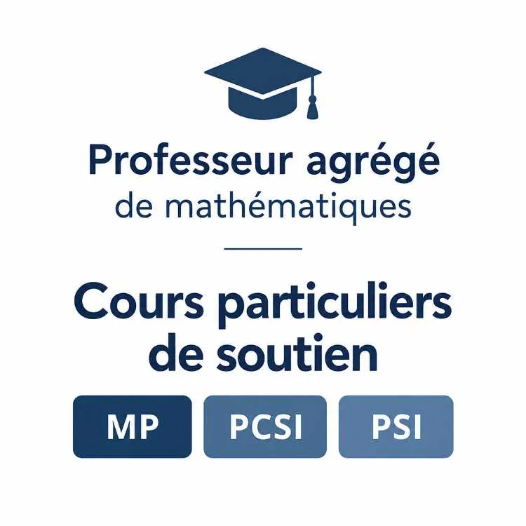 Cours de maths pour mp et mois prépa - الدار البيضاء