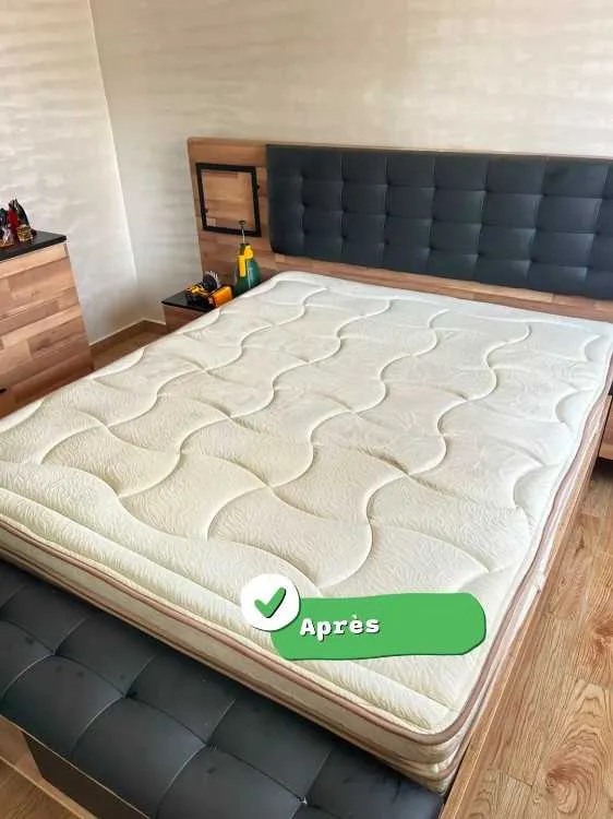 Nettoyage des canapés matelas à domicile - بوسكورة (2)