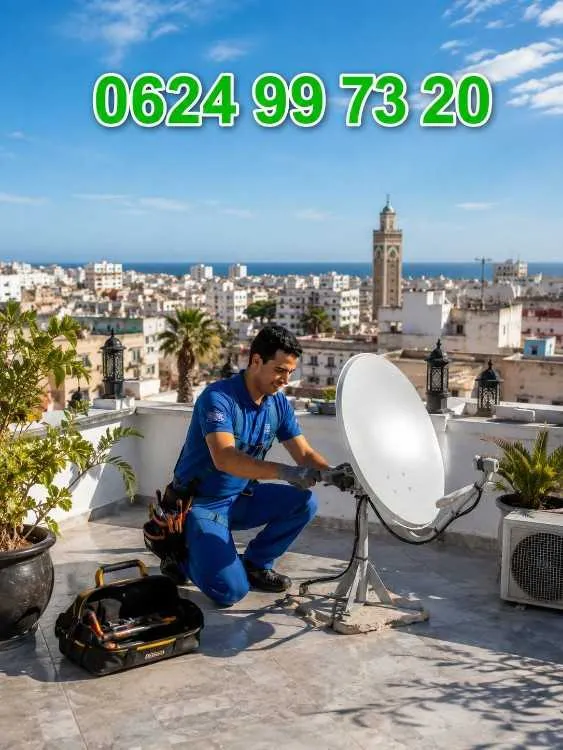0624997320 تركيب لبارابول و إصلاح وضبط الإشارة با - سلا