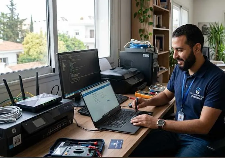 Dépannage informatique & réseau à domicile - الدار البيضاء