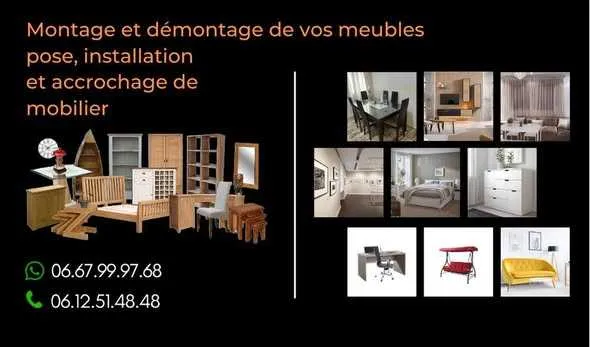 Montage et démontage de vos meubles en kit ikea - الرباط