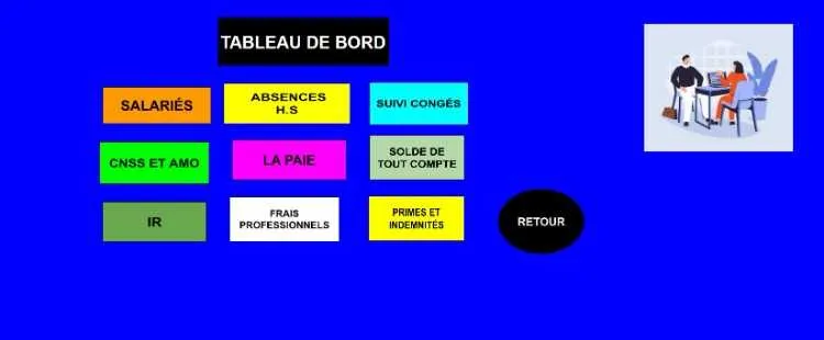 Vente logiciel de gestion de la paie - الدار البيضاء