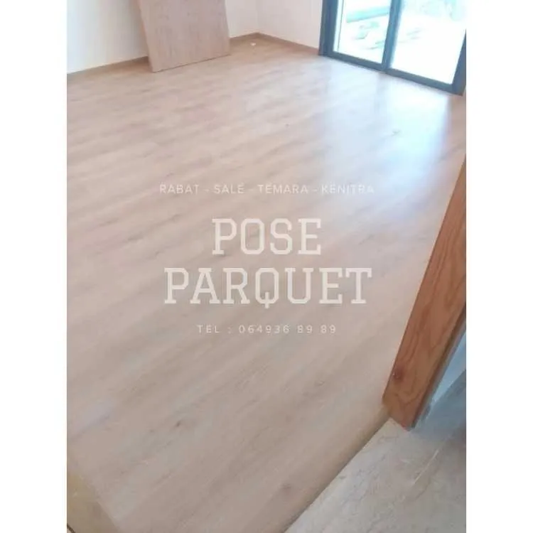 Installation de parquet stratifié, massif & pvc - الرباط (3)