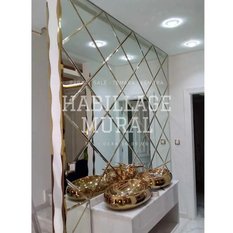Verre miroité décoratif sur mesure | rabat, salé, - الرباط (2)
