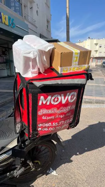 Movo - service de livraison express & repas à agad - أكادير