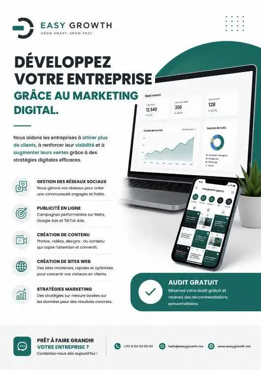 Marketing digital qui fait la différence - الدار البيضاء
