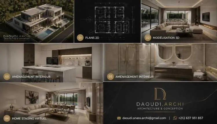 Services d'architecture à oujda – plans 2d/3d - وجدة (3)