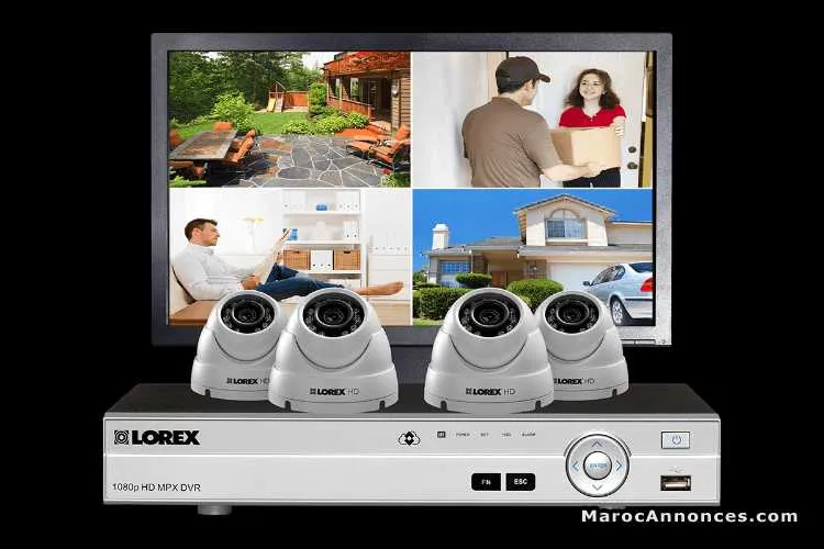 Pack installation des caméras de surveillance - الدار البيضاء