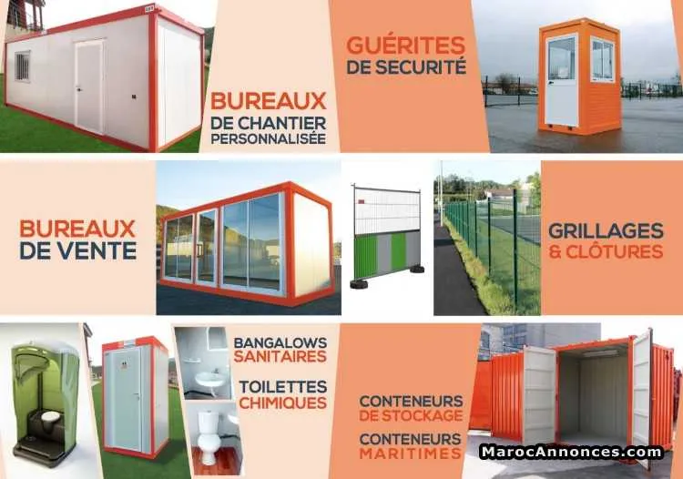 Modulaire de chantier - الدار البيضاء