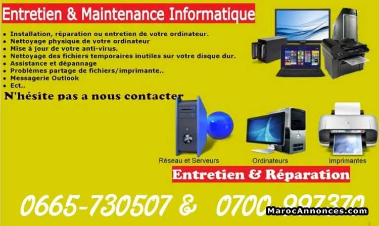 TÉlÉphonique et informatique service - الدار البيضاء (2)