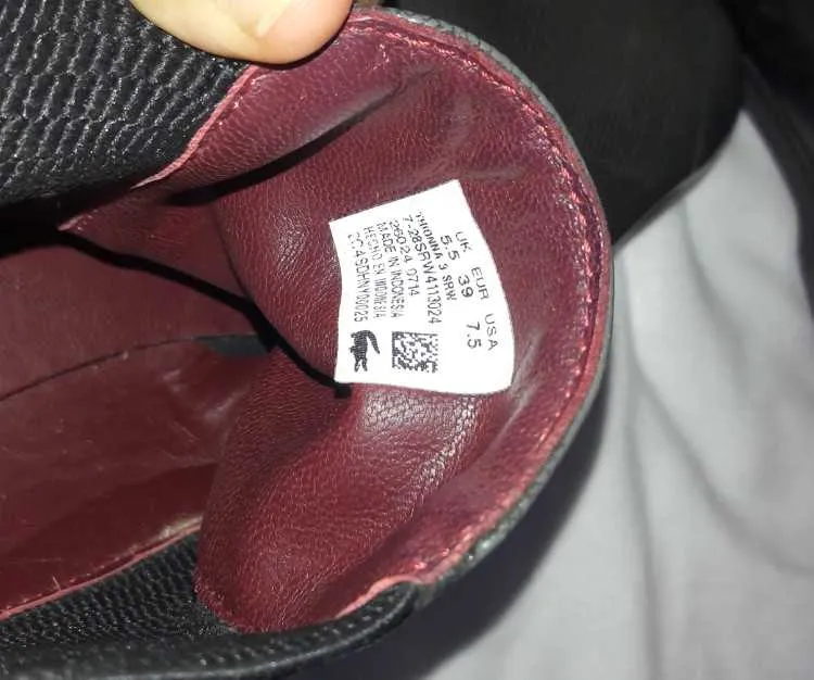Boots Lacoste Femme T39 Original - الرباط (2)