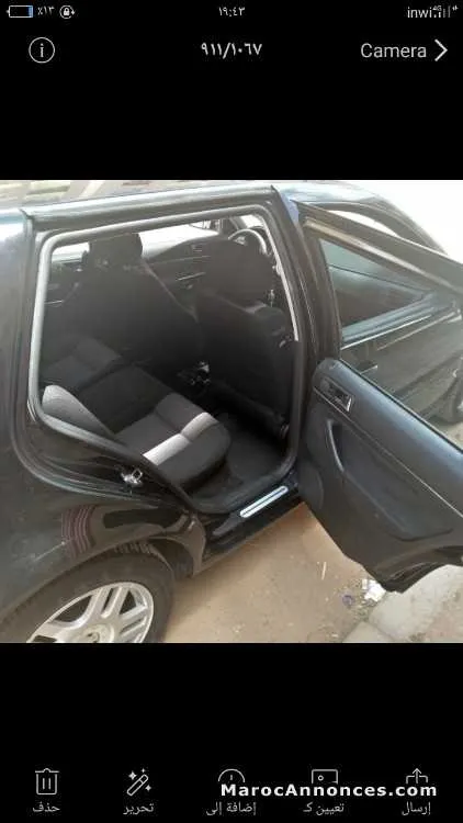 Golf 4 noir a vendre - الدار البيضاء (3)