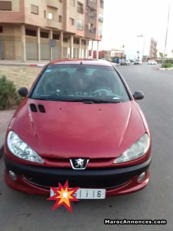 Peugeot  206 - الدار البيضاء (2)