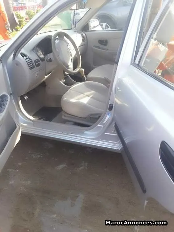 Hyundai accent modele 2007 - الدار البيضاء (2)