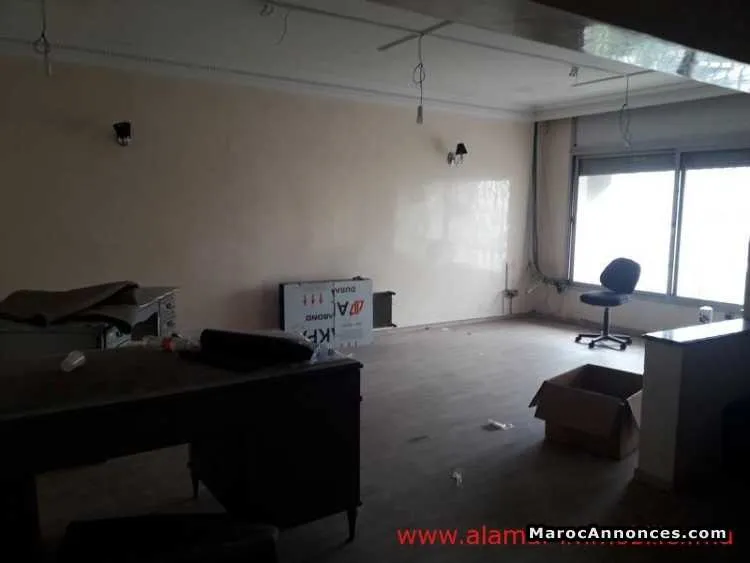 Ap1428 appartement bureau a vendre de 120m 3 ch bd bira - الدار البيضاء