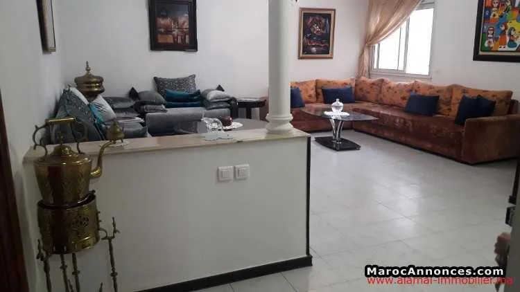 Appartement a vendre a val fleuri 132m 3 chambres - الدار البيضاء