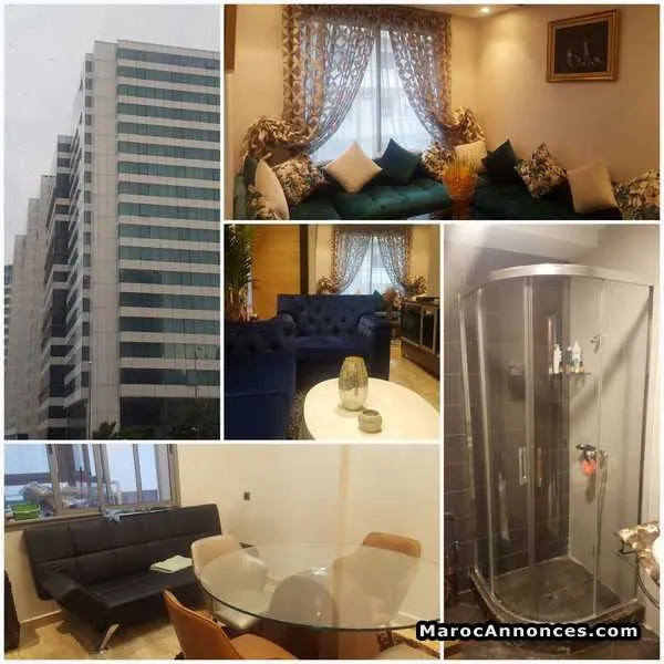 Appartement meublé de luxe proche ’hôtel mogador - الدار البيضاء