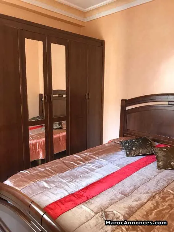 A vendre appartement meublé au 2éme à bien situé irfane 1 - طنجة