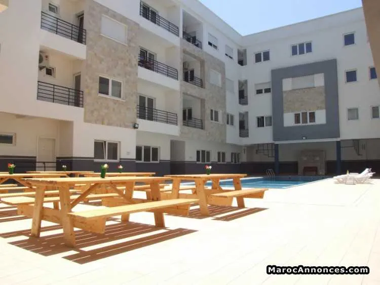 Apparetement 130 m avec piscine cabo/martil - مرتيل (3)