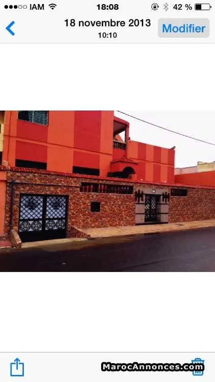 Vente villa titrée  r+4 ain sebaa - الدار البيضاء