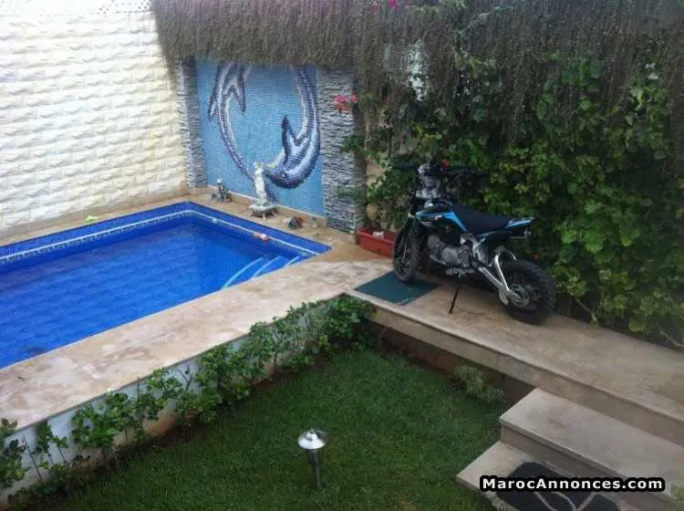 Villa a oued merzegue dar bouazza - الدار البيضاء