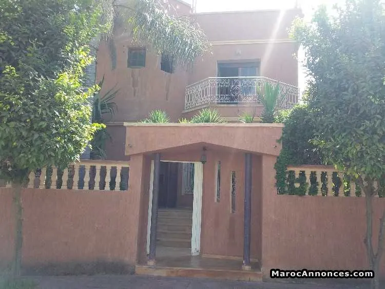 Villa à bouskoura - بوسكورة