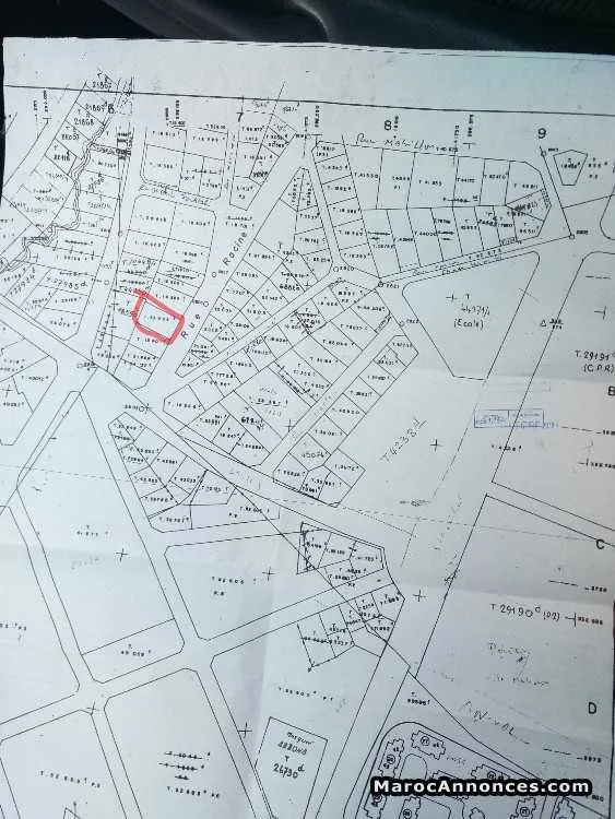 Terrain  en vente a val fleuri - الدار البيضاء (2)