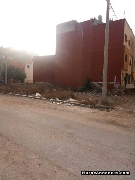 Terrain de 165m2 a vendre bouznika - بوزنيقة